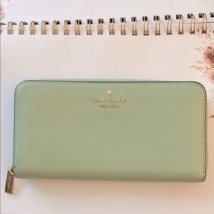 Kate Spade Mint Green Wallet